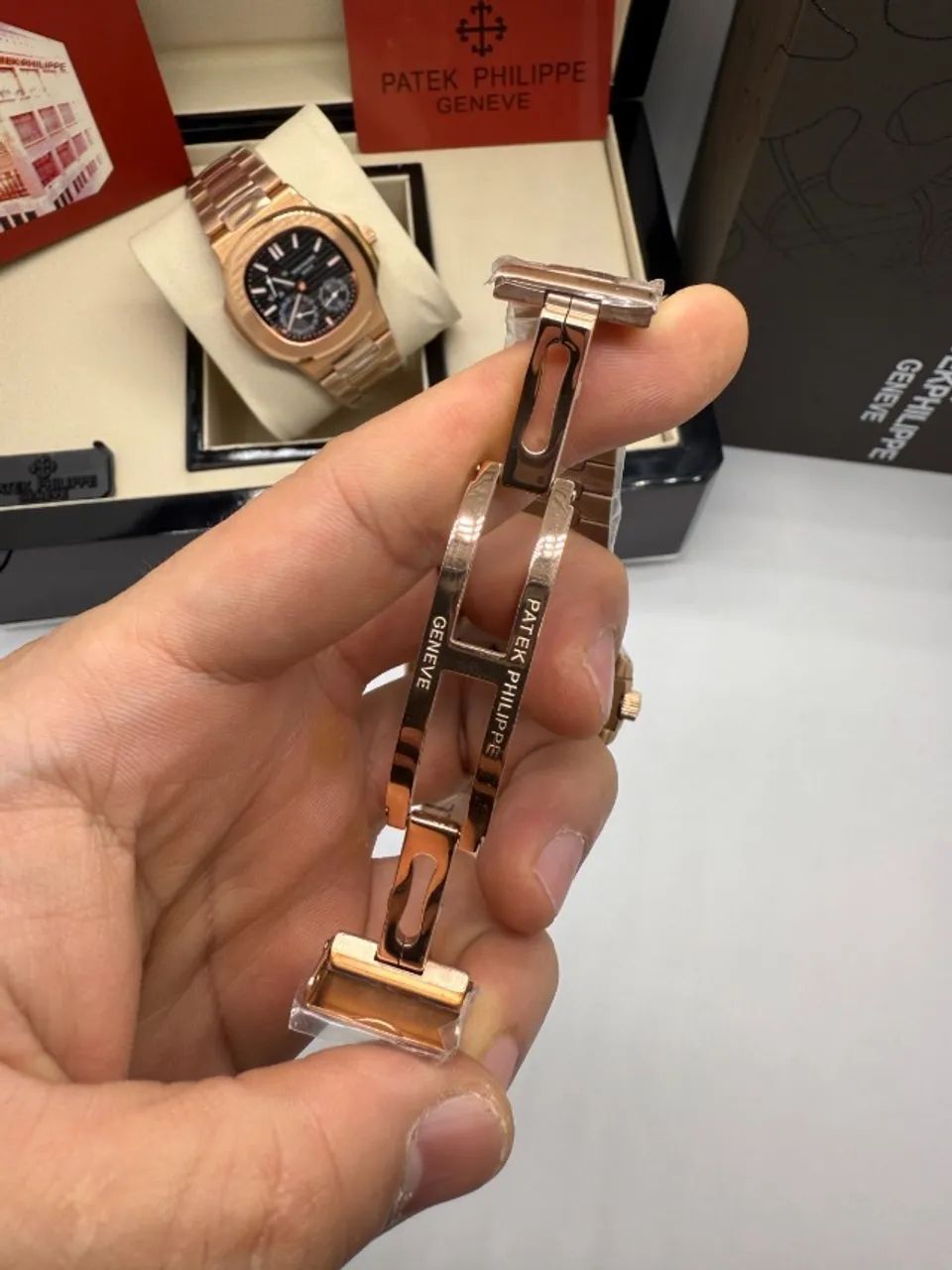 Relógio Patek Philippe Nautilus 40mm Automático - Foto 4