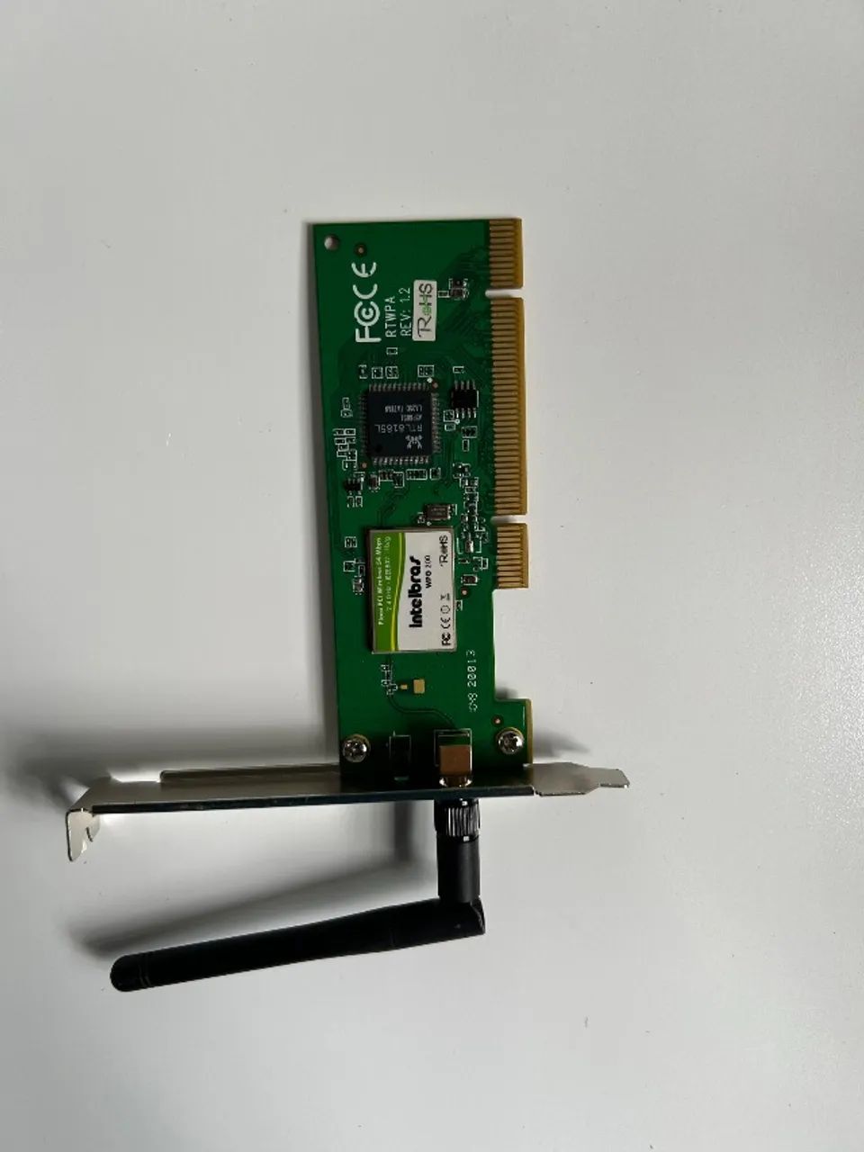 Placa De Rede Pci Wireless 54 Mbps Intelbras Wpg 200 Wifi