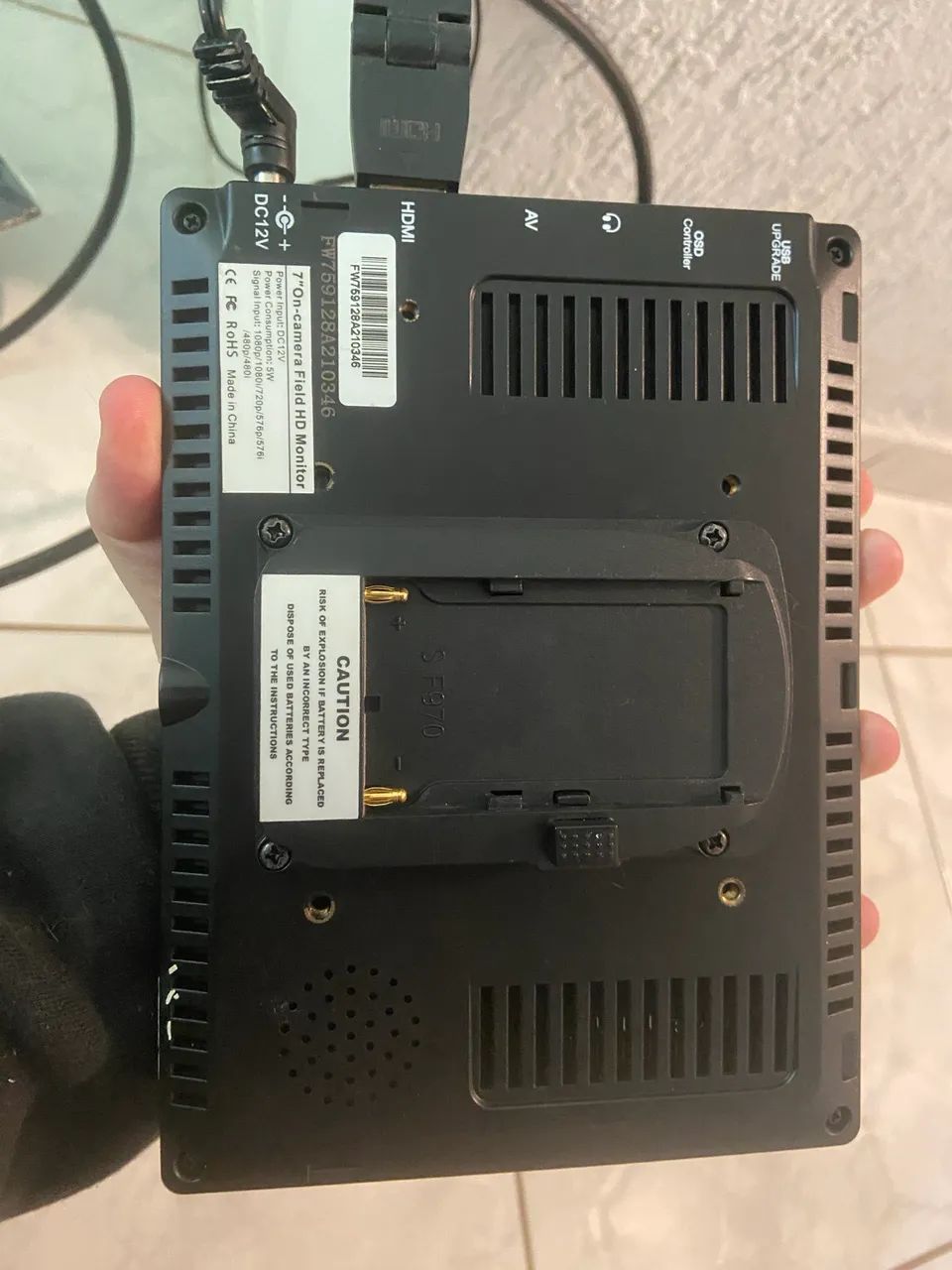 Monitor FEELWORLD FW759 7? - Foto 4