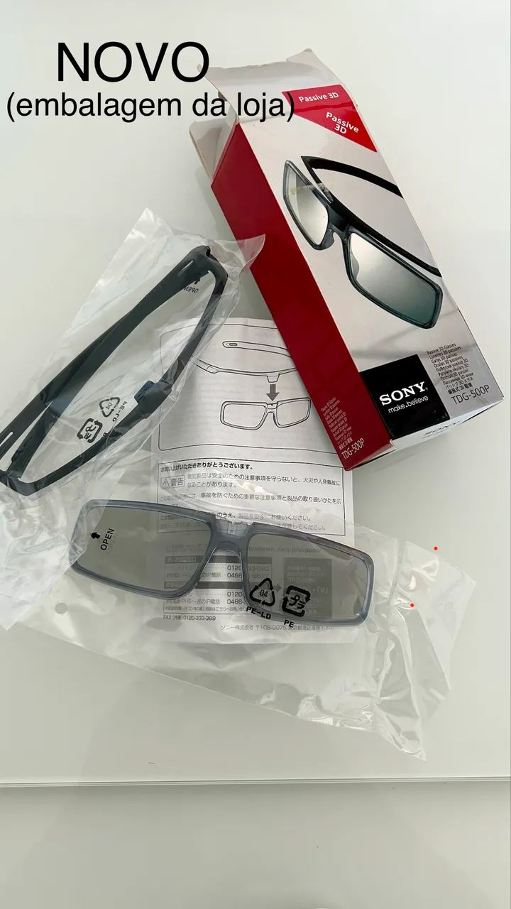 ÓCULOS 3D SONY - PASSIVE 3D