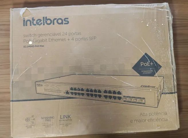 SG 2404D PoE Max Switch Intelbras