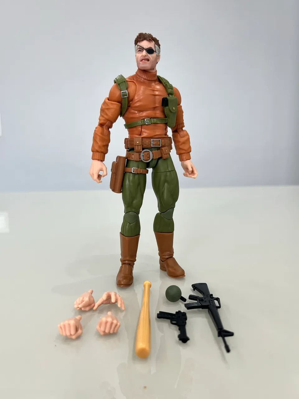 Nick Fury Marvel Legends Gameverse Punisher 2 Pack - Hobbies e