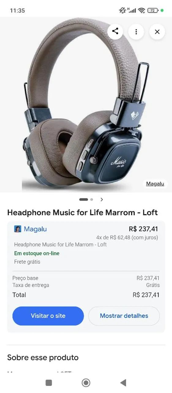 Fone bluetooth music for life  - Foto 5