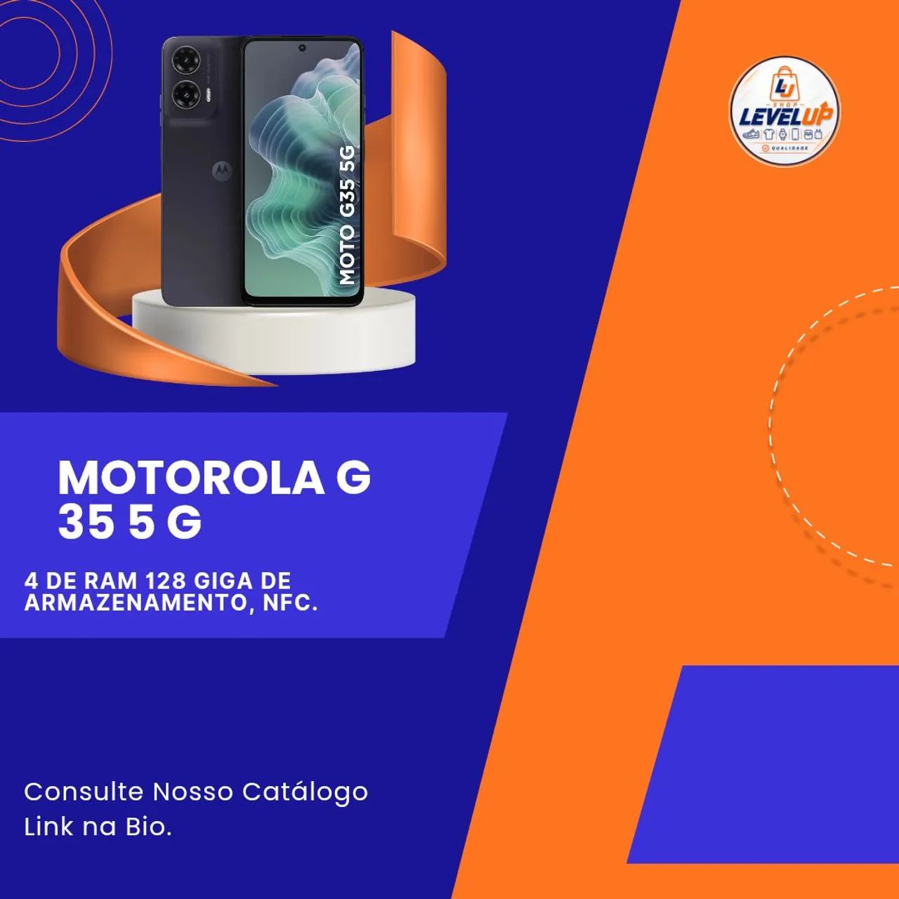 MOTO G 35 5 G LACRADO COM GARANTIA  - Foto 5
