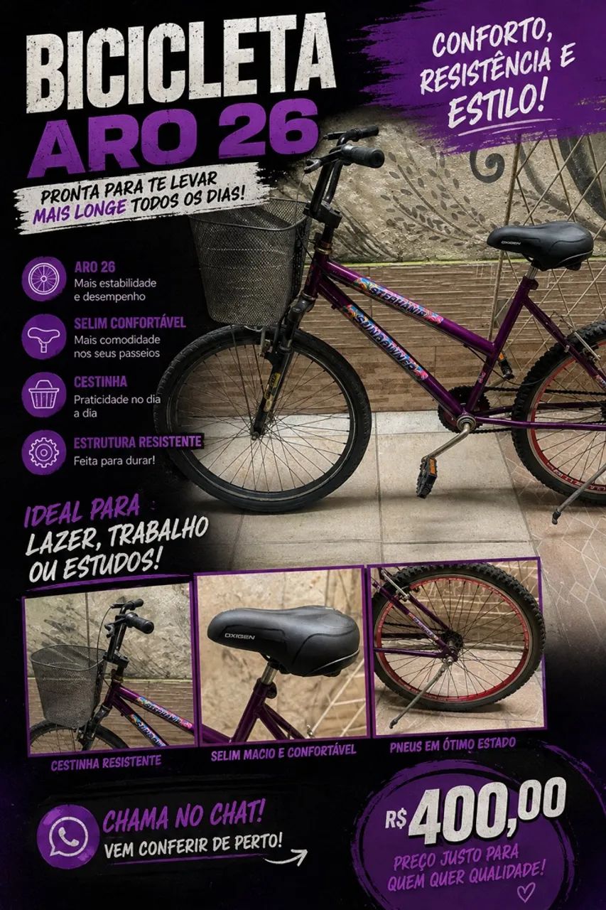 Bicicleta seminova  - Foto 5