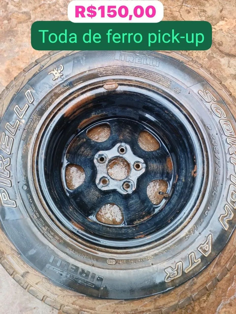 Roda de ferro S10  - Foto 2