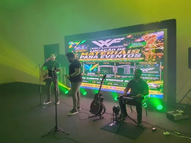 Aluguel de palco, som, iluminação, painel de led - Foto 4