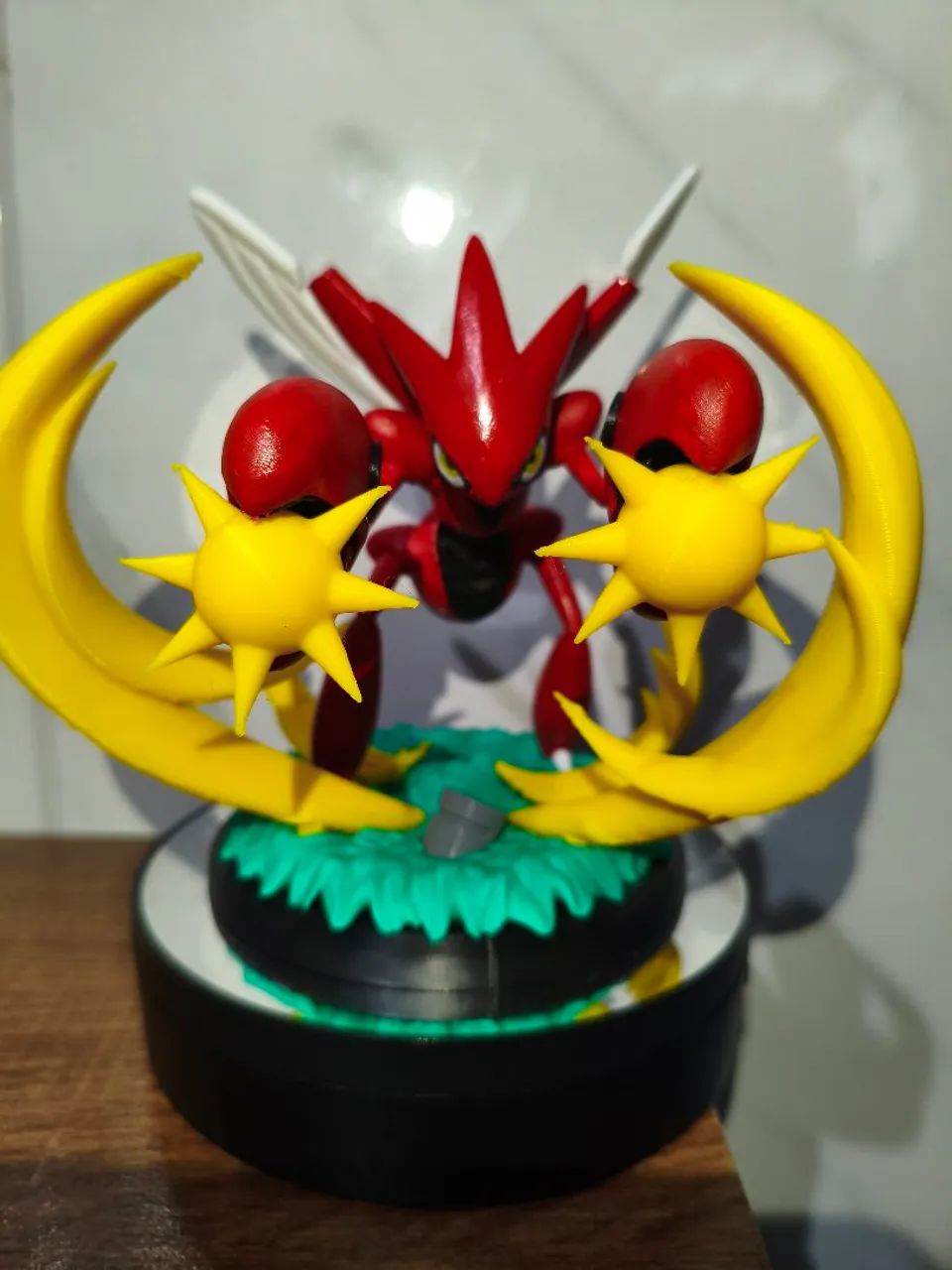 Diorama Scizor Pokémon  - Foto 3
