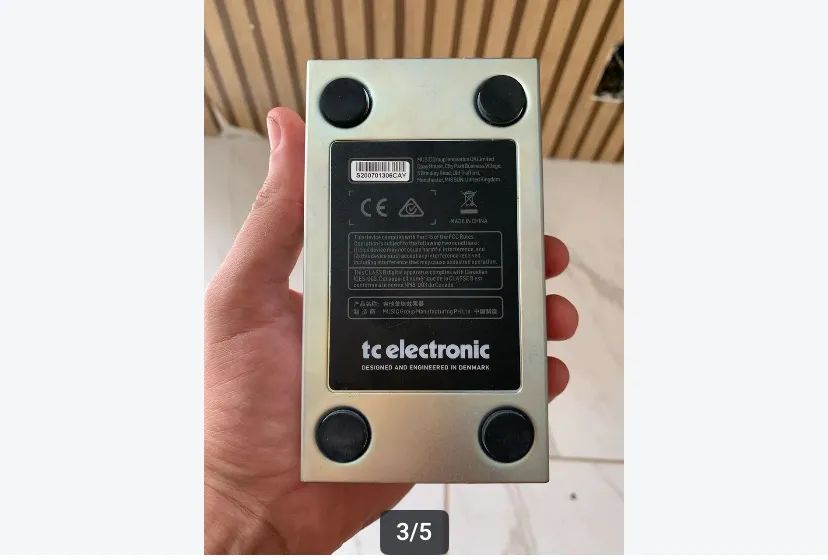 Pedal reverb tc eletronics skysurfer - Instrumentos musicais