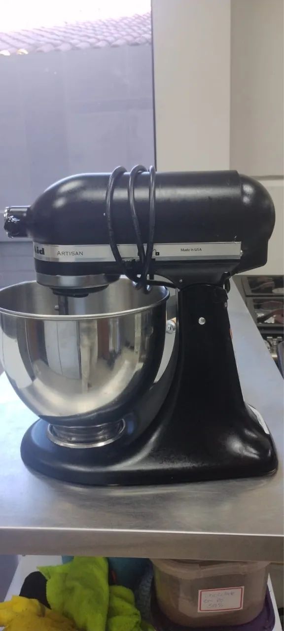 Batedeira KitchenAid Artisan Black Matte - Semi Nova | 220V 