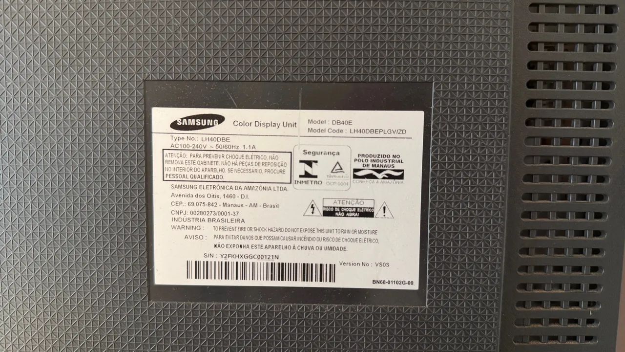 MONITOR SAMSUNG 40 poledas - Foto 3
