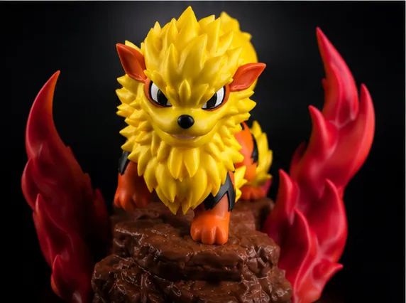 Diorama Arcanine com 20cm altura - Foto 4