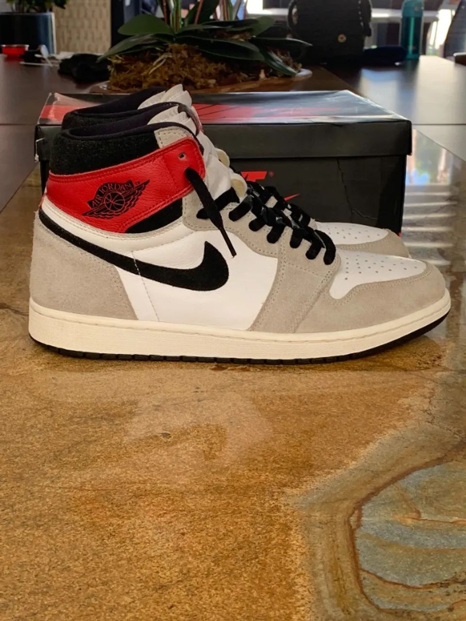 Nike Air Jordan 1 High Smoke Grey - Foto 2