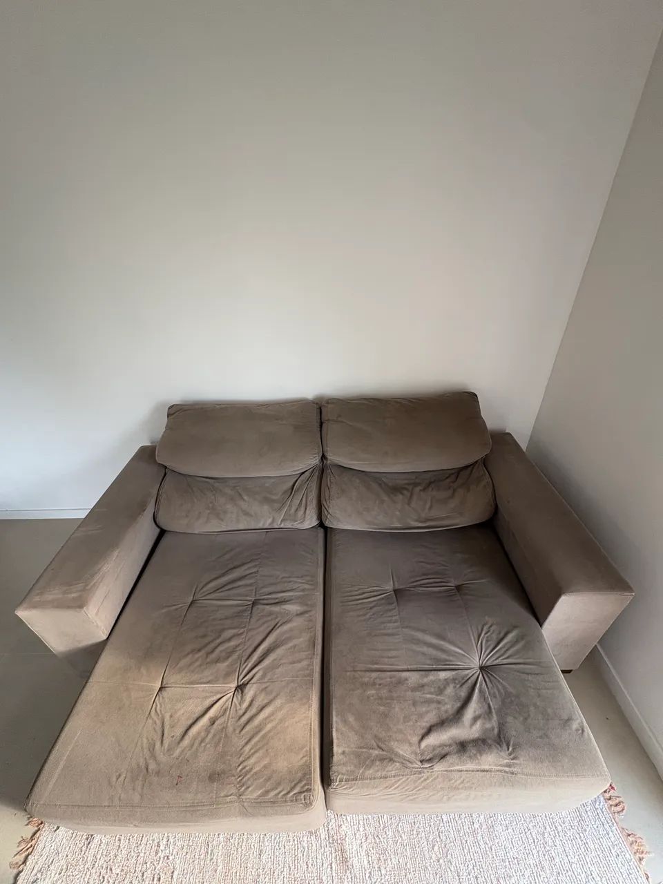sofá retrátil e inclinável 210cm - Foto 3