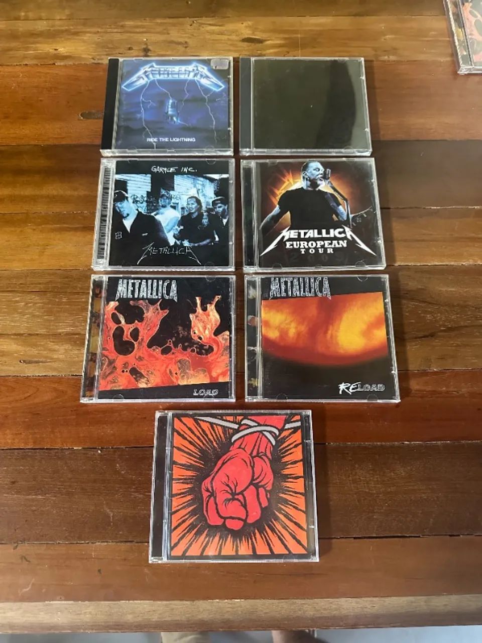 Metallica - Lote c/ 8 CDS + DVD