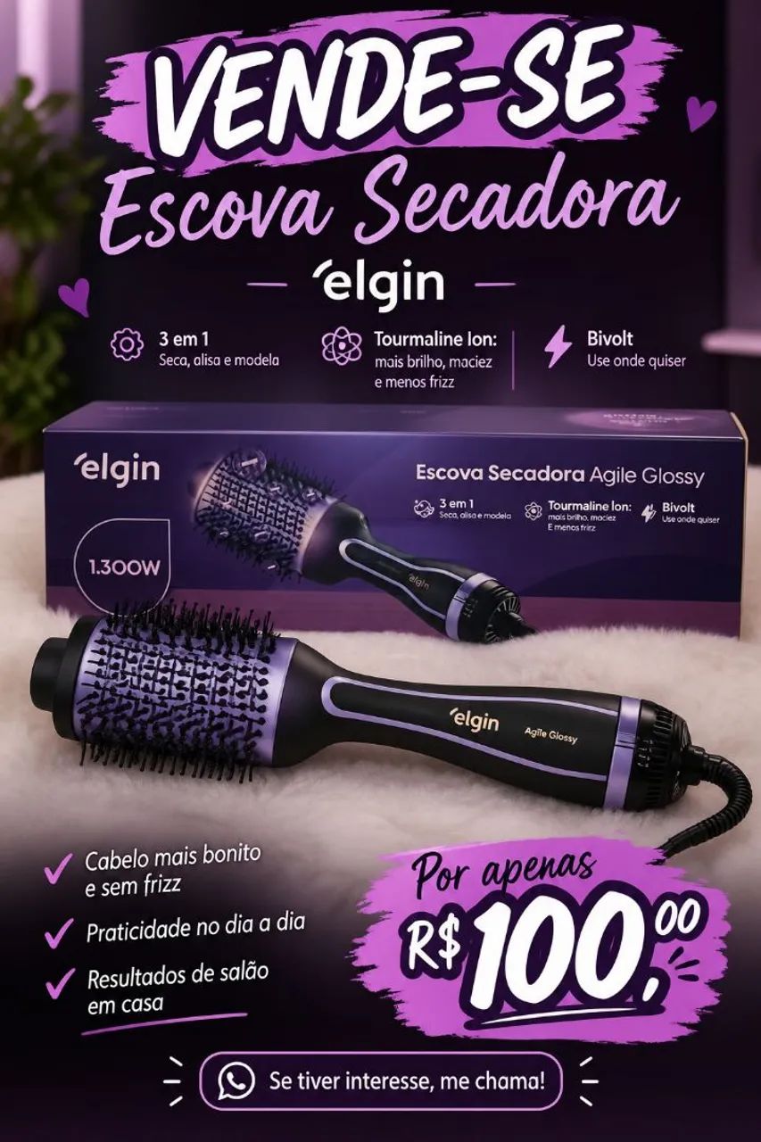 Escova secadora 