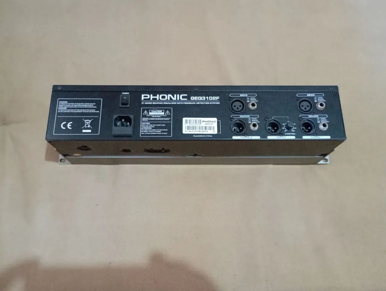Equalizador phonic GEQ 3102 - Foto 3