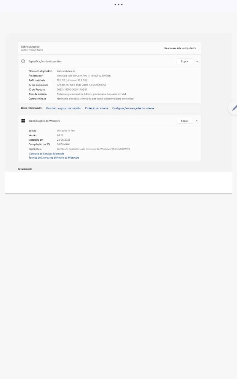 Vendo computador completo, duas telas, pouco tempo de uso. - Foto 5