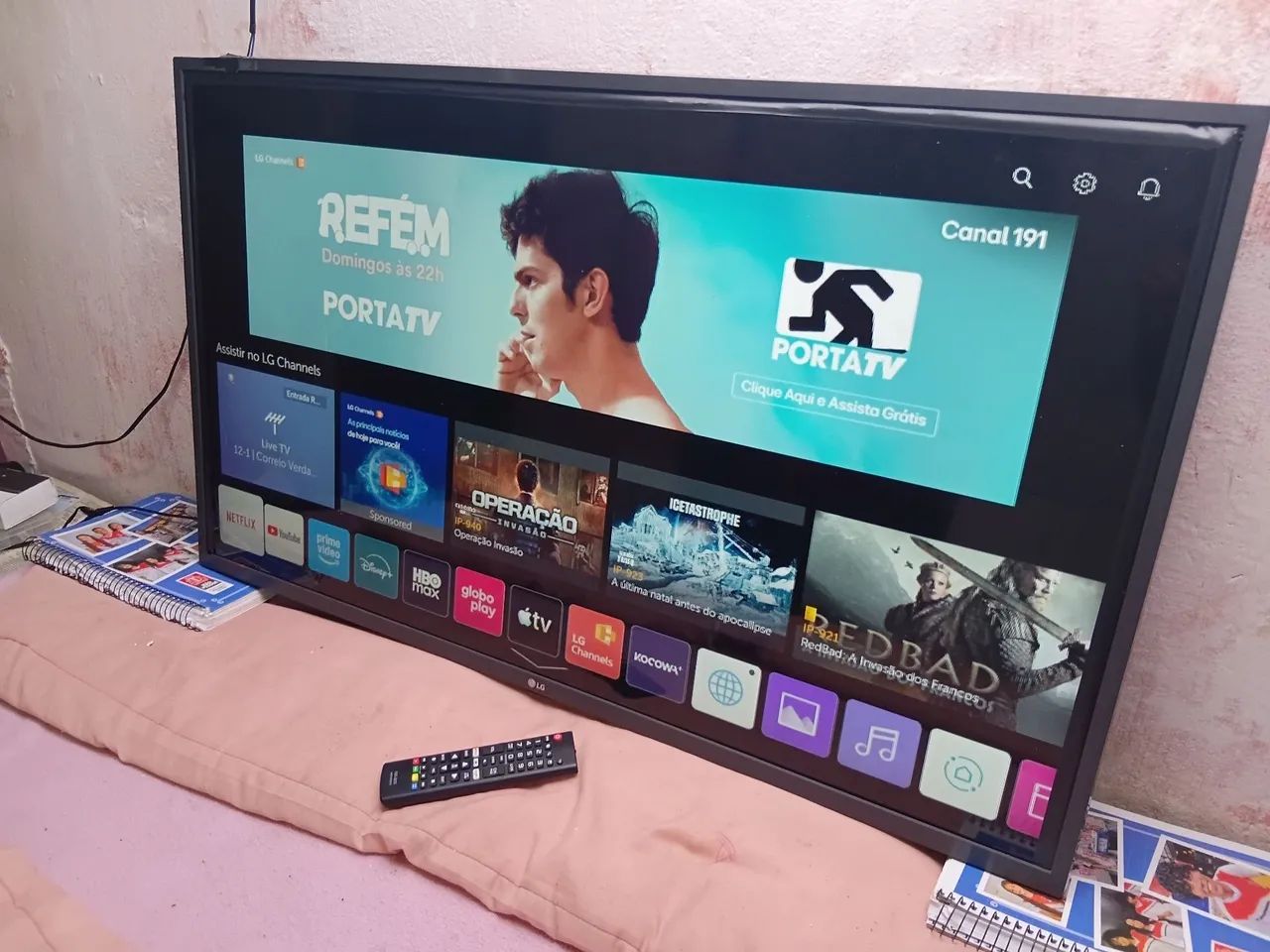 TV SMART LG 43P TOP ANDOID CUIDAA - Foto 2