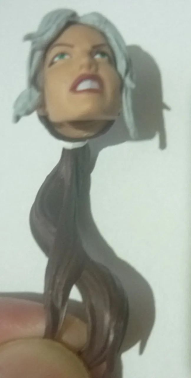 Cabeça (Head) Rogue (Vampira) Marvel Legends X-men original Hasbro (Usado)
