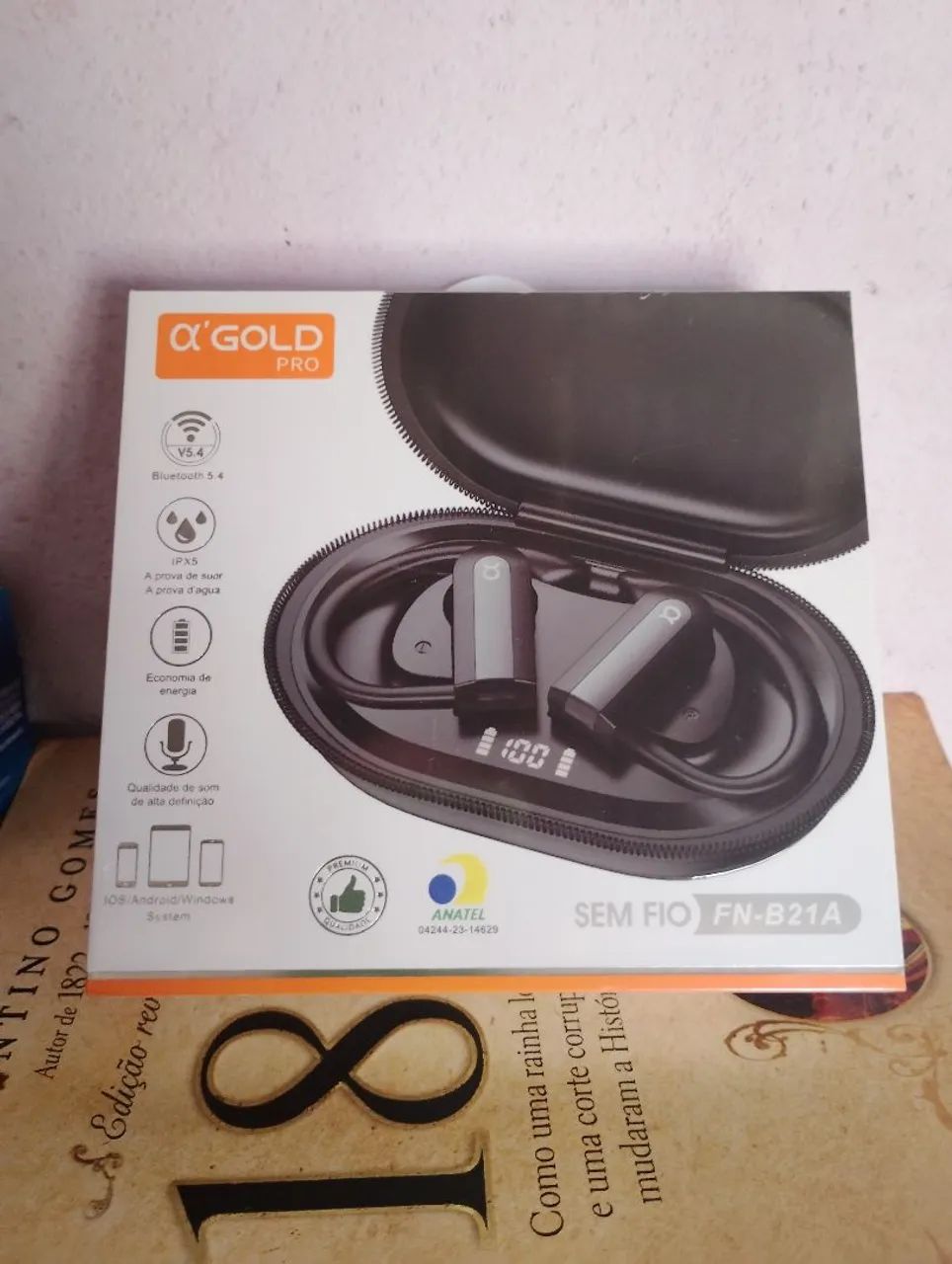 Fone Esportivo Bluetooth - IPX5/IOS/Android  - Foto 2