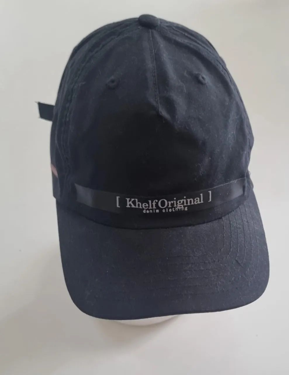 Bone preto aba curva khelf 