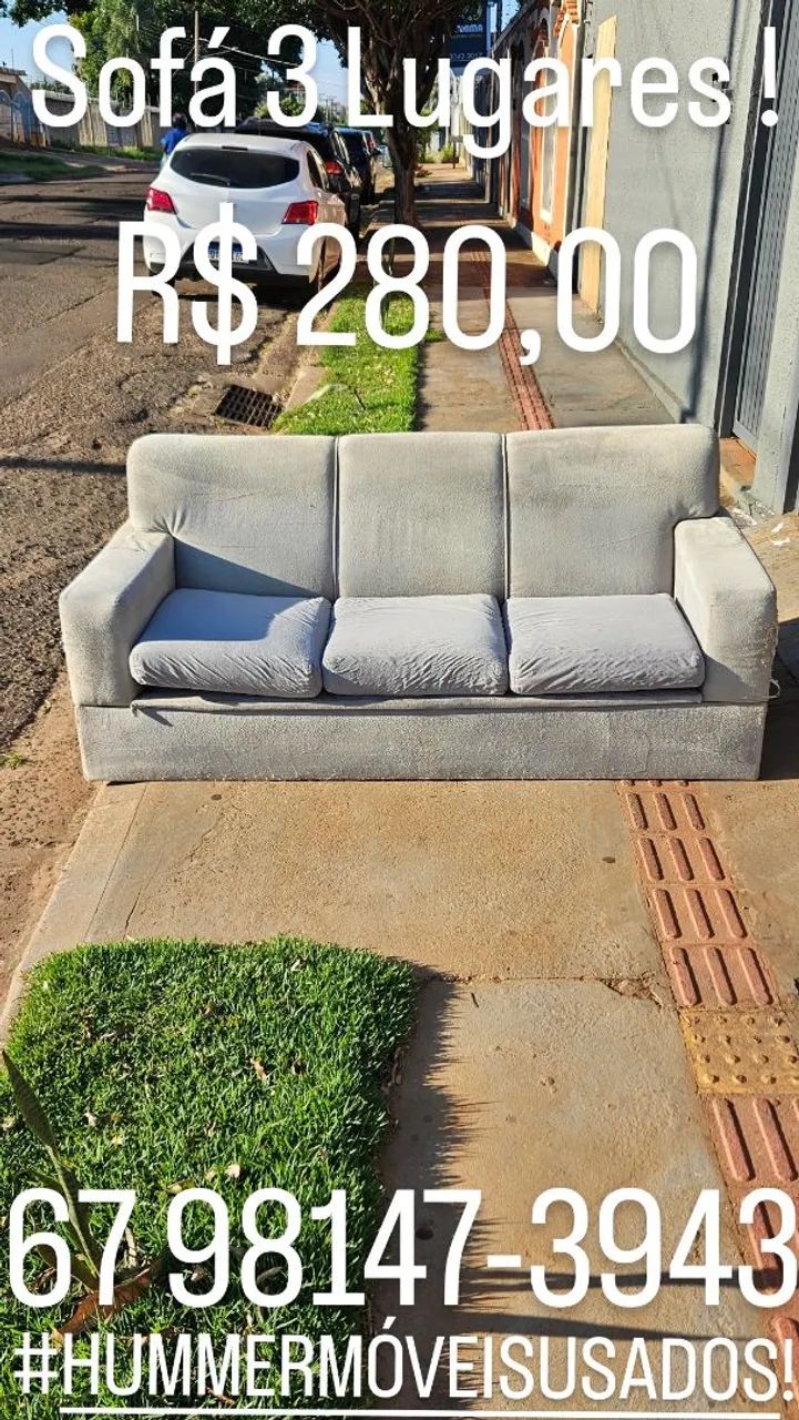 Vende - Se Sofá 3 Lugares !