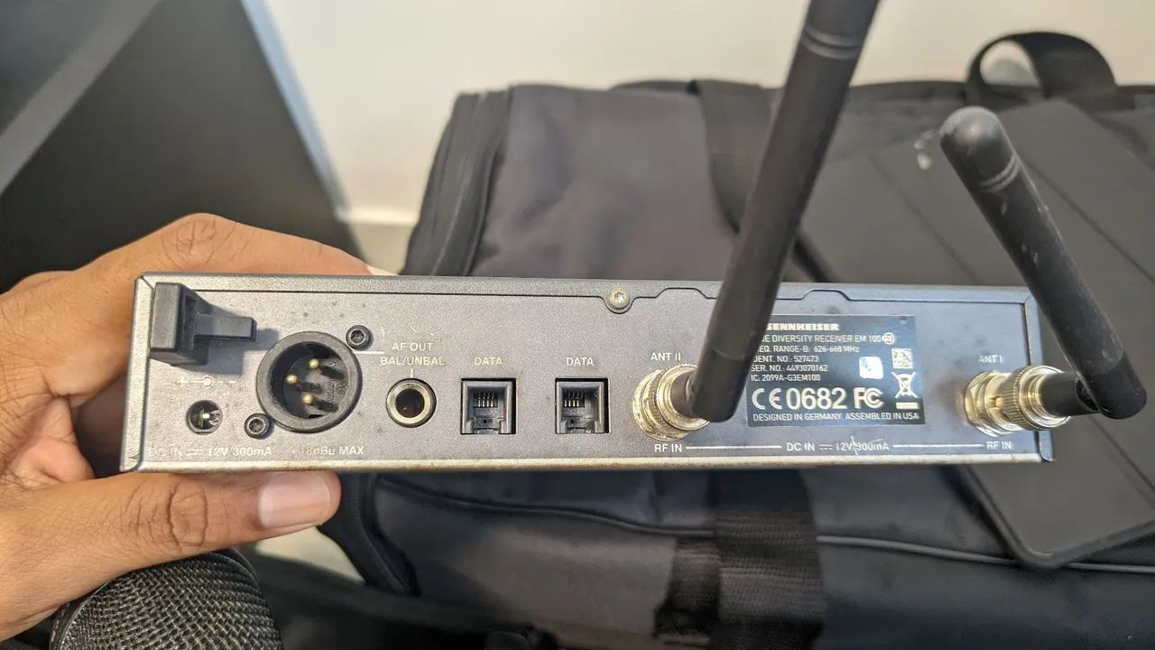 Microfone sennheiser ew100 G3 original  - Foto 4