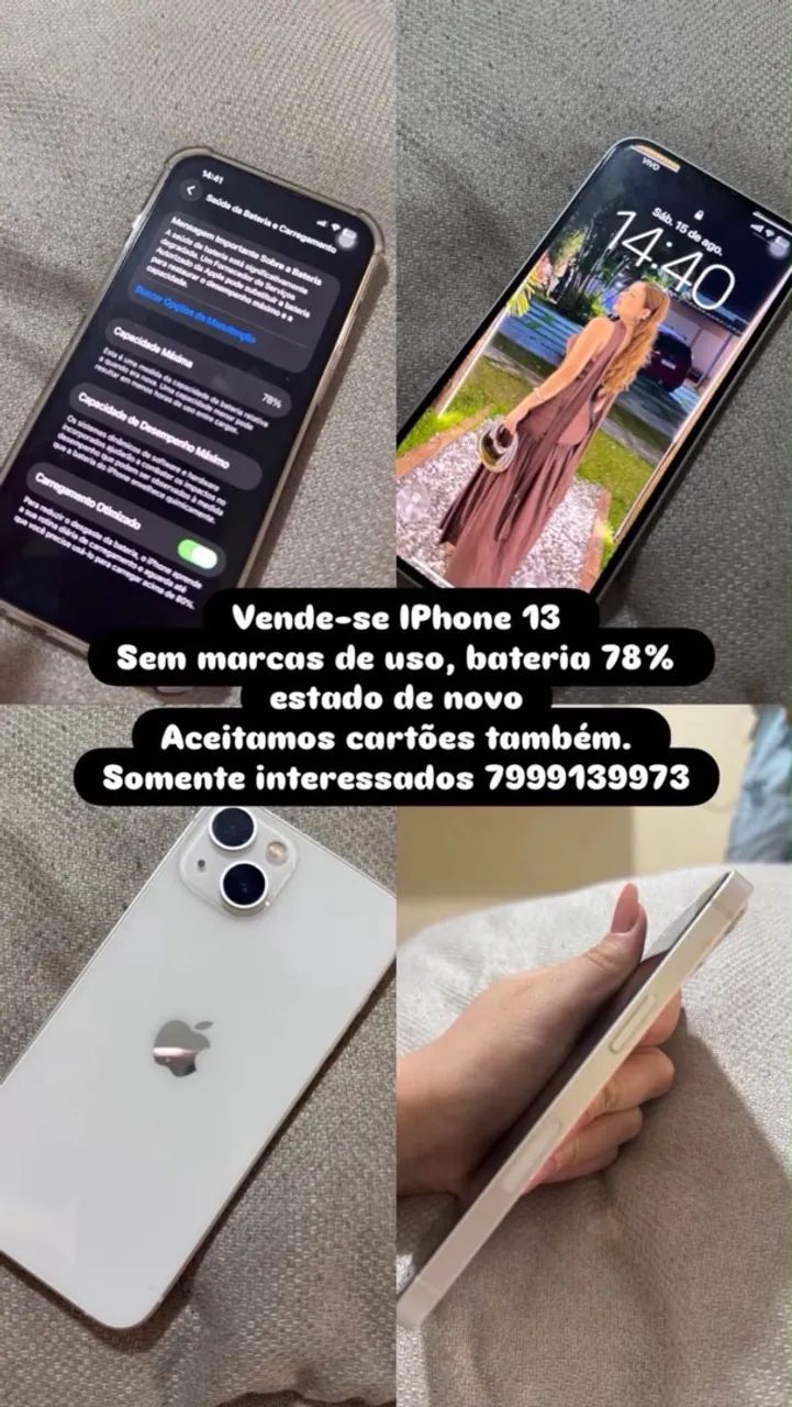 VENDE-SE IPHONE 13 