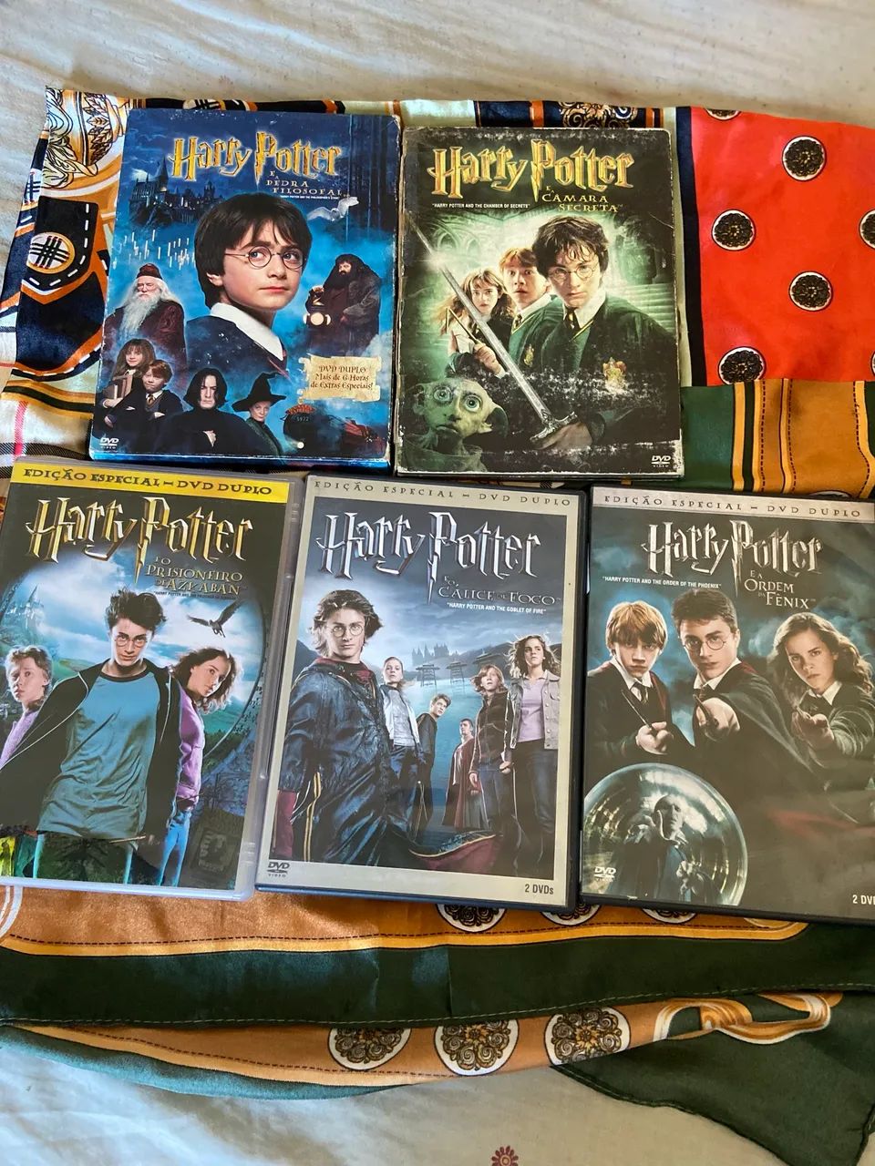 Lote de DVD?s Harry Potter duplo 