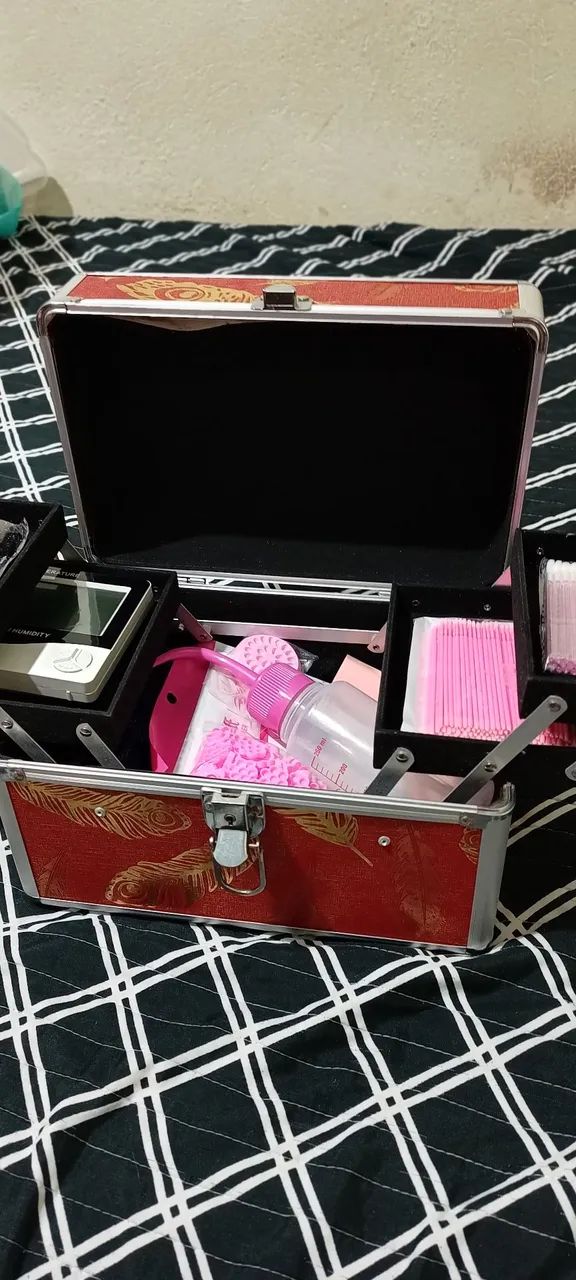 Maleta kit iniciante de cílios 