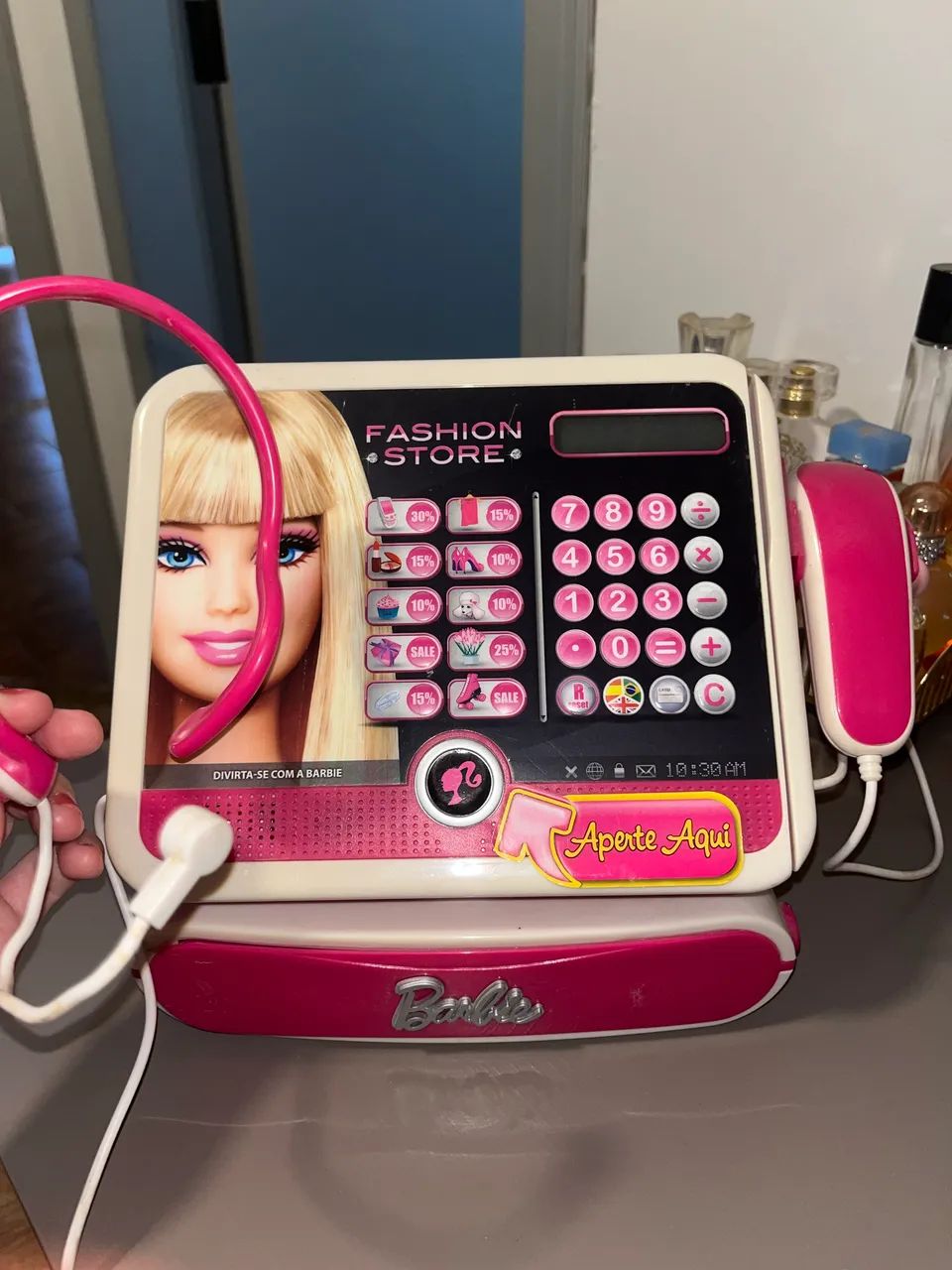 Caixa registradora da Barbie 
