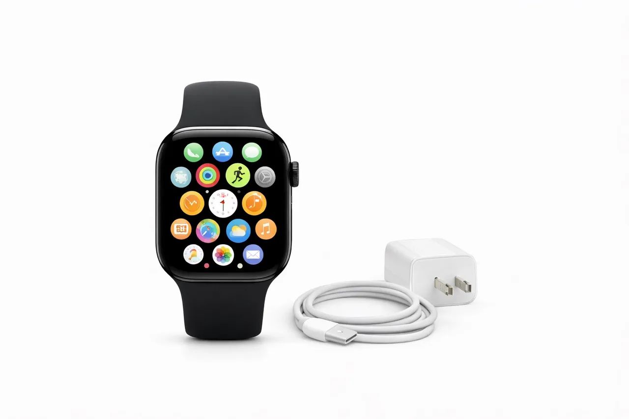 Apple Watch Series 10 46mm GPS Preto - Excelente Estado