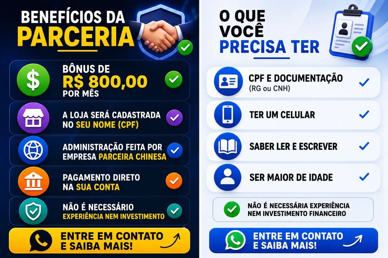 Sócio para lojas Online - Renda Extra  - Foto 2