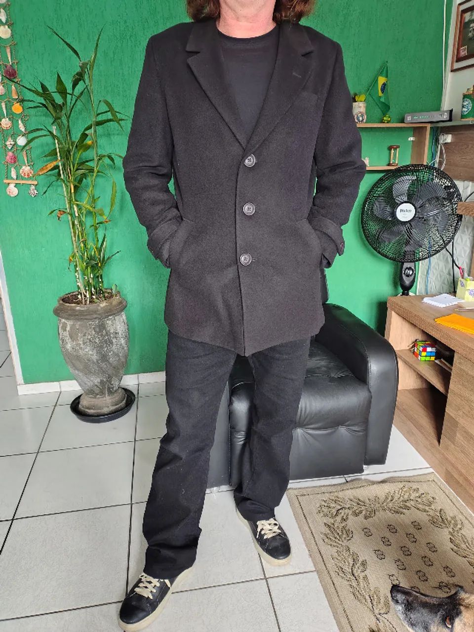 Casaco social masculino