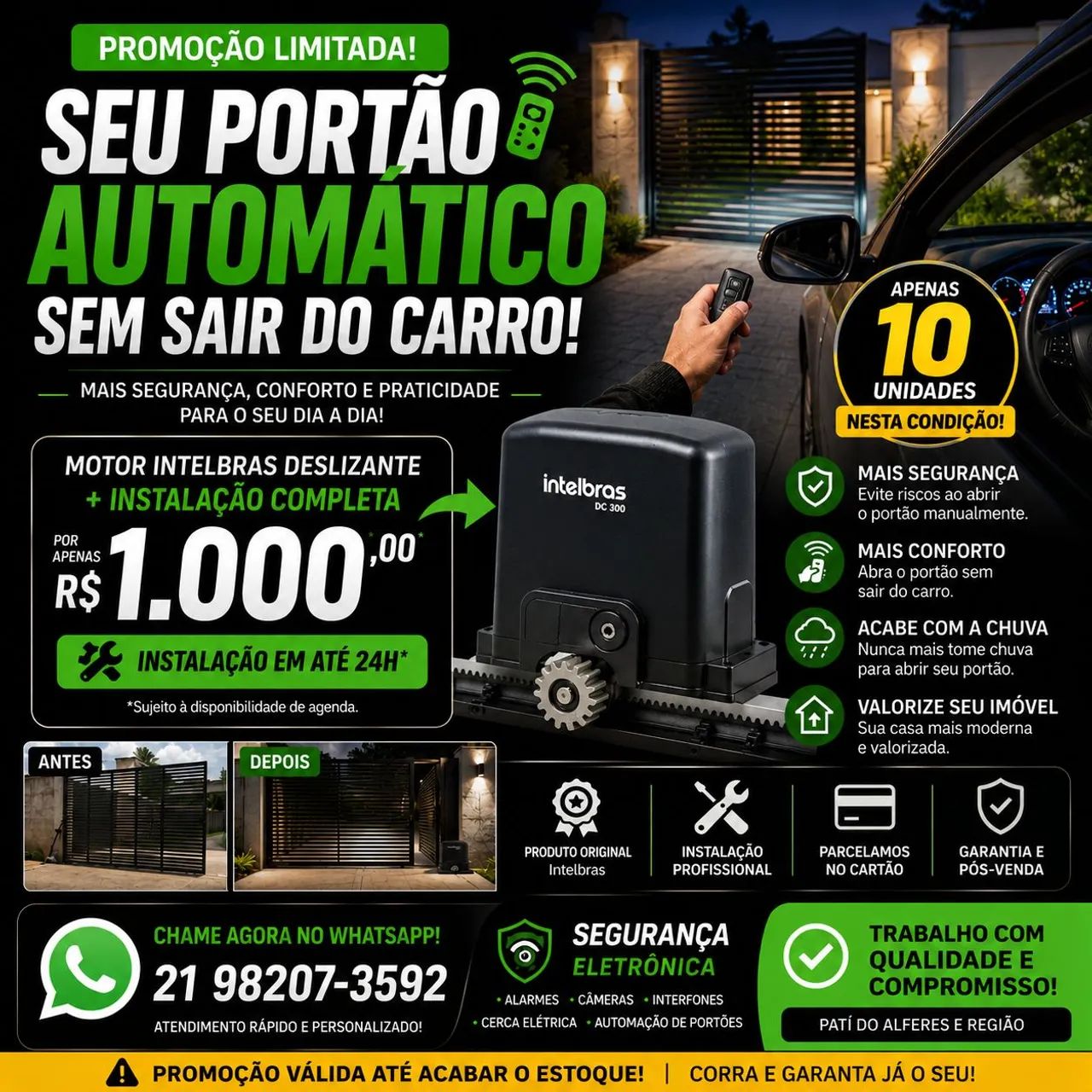 Portão automático 