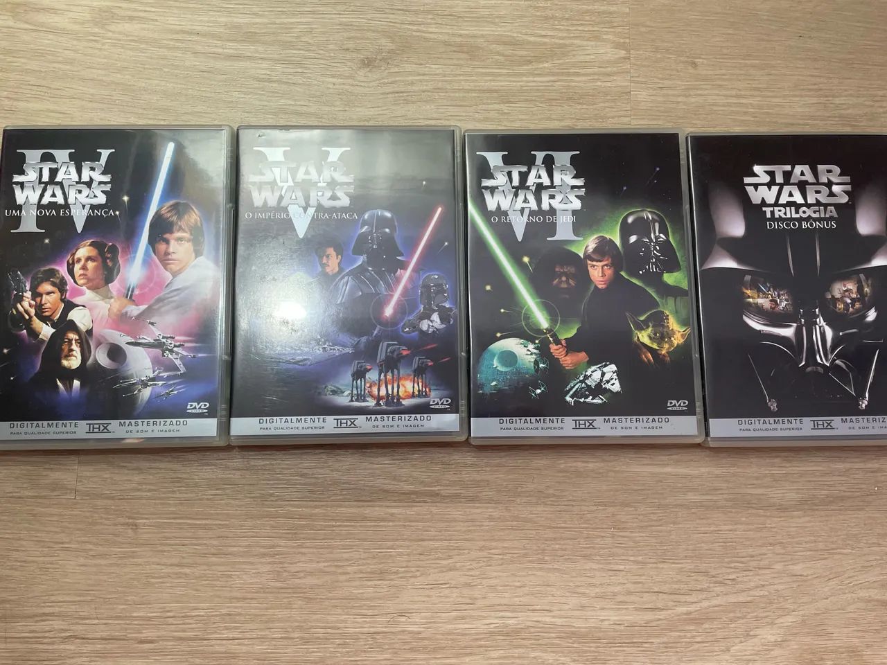 Kit Star Wars 2 Boxes (Episódios I ao VI) - 7 DVDs - Original - Foto 4