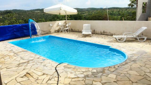 Casa com piscina em s.José de Almeida. 350 a diária do fim de semana comum - Foto 3