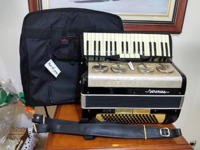 Acordeon Veronese 80 Baixos Original - Foto 5