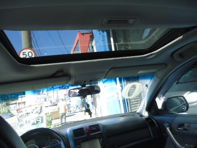 Honda Cr-v Exl 2008 preta c/ teto estudo troca e financio - Foto 10