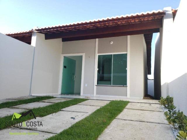 Casa com 2 quartos e acabamento de excelente qualidade.