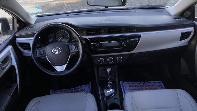 Toyota Corolla 2017 GLI Upper 1.8 Automático Flex Completo - Foto 13