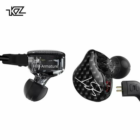 Fone Kz zst pro dual drive prof bass para retorno de palco grave pesado - Foto 2