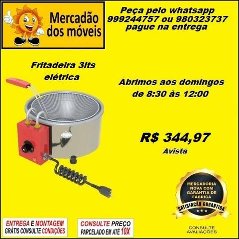 Fritadeira 3lts elétrica em até 10x nos cartões. (Entrega grátis)