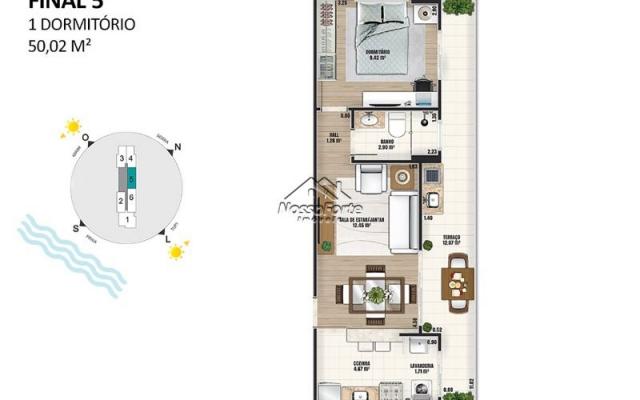 Lançamento Apartamento na Ocian em Praia Grande - Foto 19