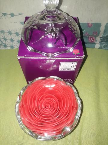 Sabonete bomboniere rosas vermelhas - Foto 2