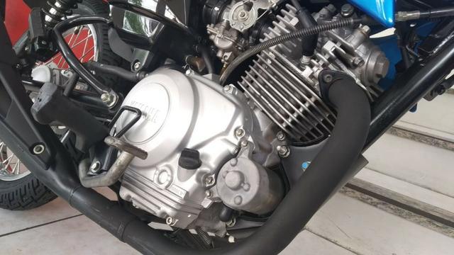 Yamaha Ybr Factor 125 E 2014/2014 azul único dono - Foto 3