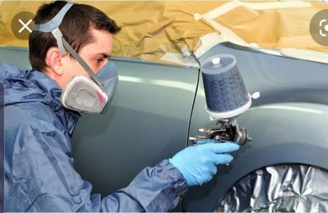 Pintor e auxiliar de pintura automotiva