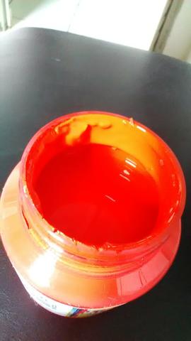 Tinta acriliex vermelha - Foto 3