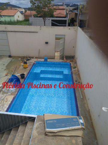 Piscina - Construímos a sua Piscina de Vinil e Azulejo - Foto 4